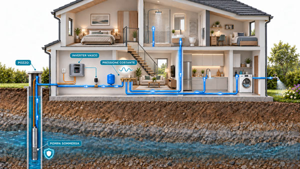 Inverter per pompe a velocità variabile